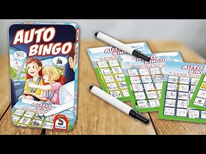 AUTO BINGO - Spielregeln TV (Spielanleitung Deutsch) - SCHMIDT SPIELE