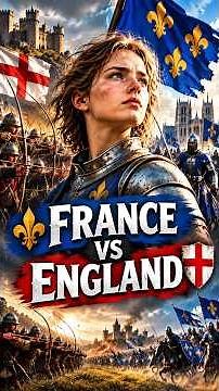 🇫🇷 France vs England: The War That Lasted 100 Years ⚔️ | Joan of Arc