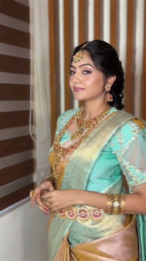 #comment hair tutorial for full Vedios #hairstyle #saree #drape #shortvideos #wedding #viralvideos