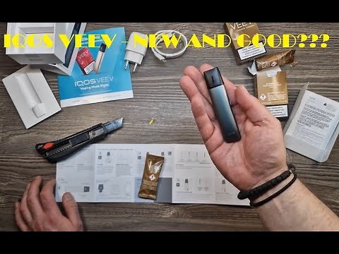 NEW! IQOS VEEV - UNPACKING AND FIRST IMPRESSIONS