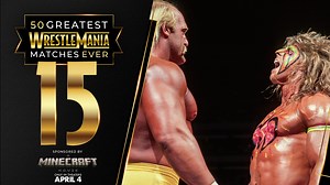 34K views · 422 reactions | Greatest WrestleMania Matches Ever No. 15: It’s the “Ultimate Challenge” as Intercontinental Champion Ultimate Warrior takes on WWE Champion Hulk Hogan in a Title vs. Title Match, presented by A Minecraft Movie, in theaters April 4. | WWE Full Matches | Facebook