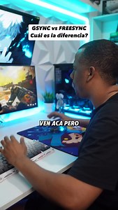 Y tu cual monitor tienes GSYNC vs FREESYNC?🤔 Cuando hablamos de estos términos se refiere a la tecnología que tiene el monitor para cada tarjeta gráfica y se encarga de que el monitor y la gráficas se sincronicen a la vez para hacer el juego más fluido y con los hercios y fps a la par. La mayoría de veces las personas a la hora de comprar un monitor solo se fijas en especificaciones con tamaño, hercios, tiempo de respuesta y se olvidan de la tecnología del monitor. #techtips #pcgamer #pcgaming 