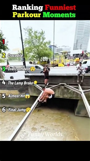 Ranking Funniest Parkour Moments🤸