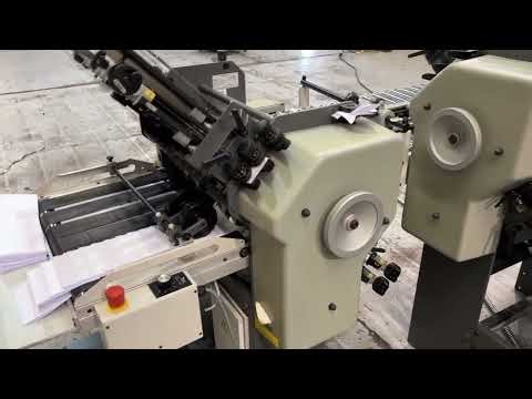 STAHL B20 Pile Feed Paper Folder with Right Angle (8 Page Unit) & Mobile Delivery
