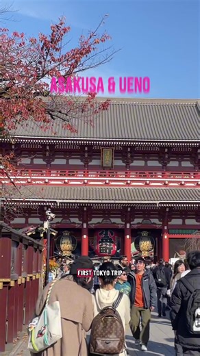 What to do in Asakusa and Ueno for first time visitors. Here’s the sensoji temple praying instruction: 1.Purify yourself at the water basin adjacent to the main hall. 2.Wash both hands, then pour water into your left hand to rinse your mouth, don’t spit into the clean water of course 3. Rinse the ladle handle by tilting it vertically before returning it. 4.Once you’re in the main hall, you can gently toss a 5 or 10 yen coin into the box, bring your palms together and wish in silence. #asakusa #t