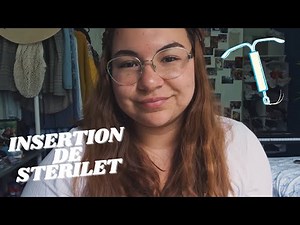 LA POSE DE MON STÉRILET (DIU) ⎜VLOG