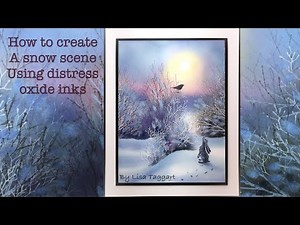 Lavinia stamps-Hello snow