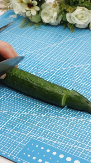 cucumber wreath#foryou #fruitcarving #diy #diyproject #platter