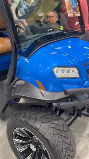 Introducing the Onward LSV—coming this spring with a sleek digital dashboard for ultimate control and convenience. Keep an eye out for this game-changer! 👀✨ #PGAShow #LiveOnward #ClubCar | Club Car