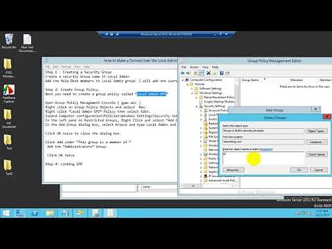 How to Make a Domain User the Local Administrator for all PCs (Windows Server)