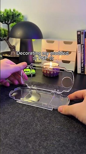 How I’ve decorated my modded psp 3000