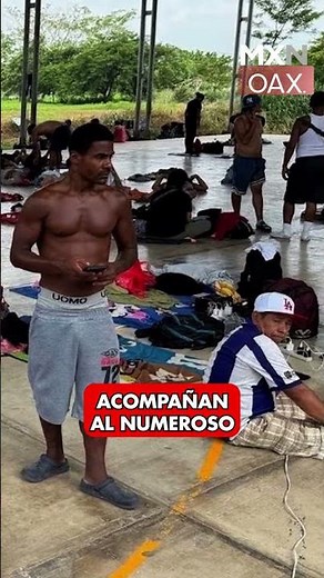 "Dreams Without Borders" migrant caravan advances and reaches the Oaxaca state line