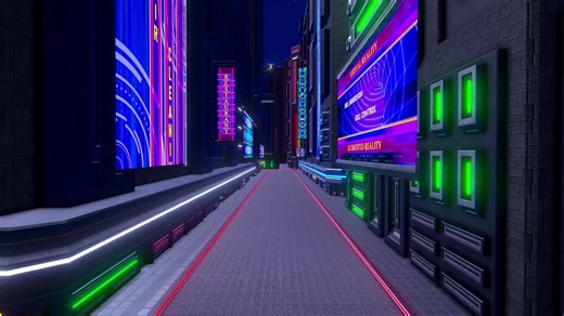 添加赛博城市场景+Post Processing后处理自定义调节+设置保存