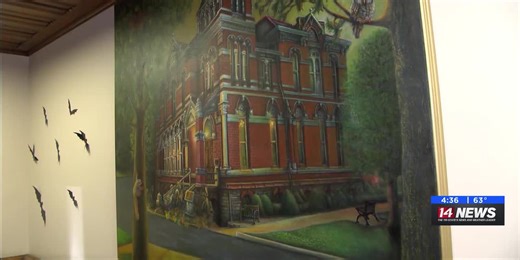 Painting returns to Willard Library 20 years later