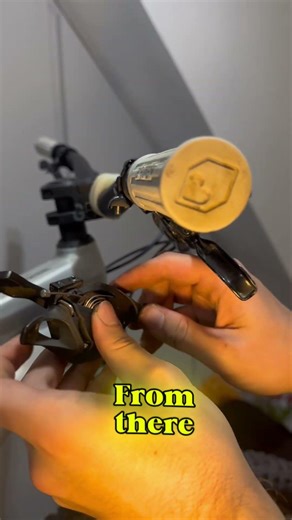 Bicycle repair - replacing sram GX shifter cable #cycling #bicycle #mtb #sram #shorts