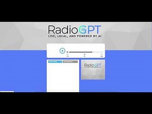 RadioGPT - Live, Local, And Powered By AI