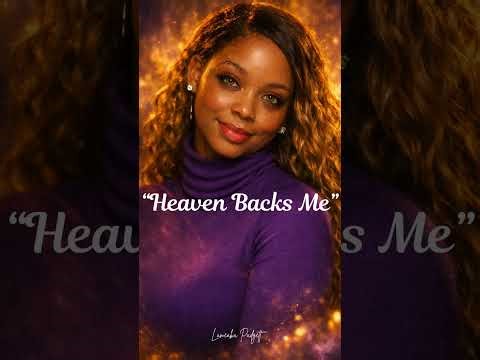 "Heaven Backs Me"