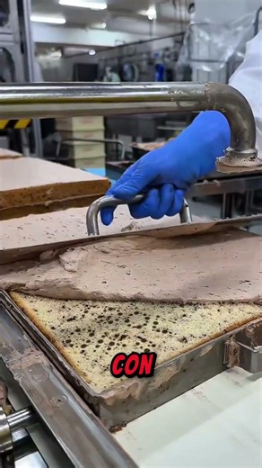Así preparan un pastel en una fábrica de Japón 🍰🇯🇵