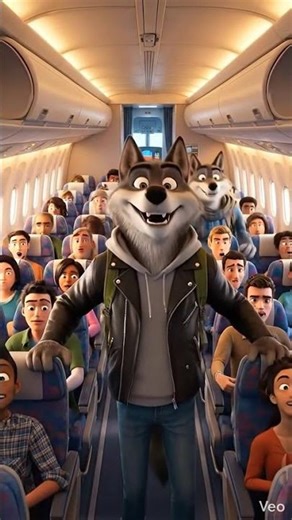 Wolves Try to Rob a Plane 🐺✈️