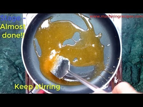 How To Make Perfect Caramel | Sugar Caramel Making Steps | Uncut Full Video