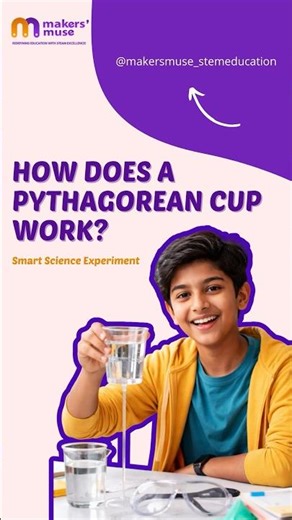 How Does a Pythagorean Cup Work? Explain This Smart STEM science experiment