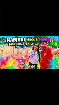 “Hospet VNS Ground ki Holi vibes 🌈 Guests ka wait… aur phir main ghar 😅#HoliVlog #Hospet #india