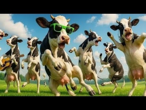 Sapi Jinak Goyang Kepala f di Ladang Rumput 🌿 Lucu Banget, Bikin Hari Ceria | কোরবানির গরুর গান |