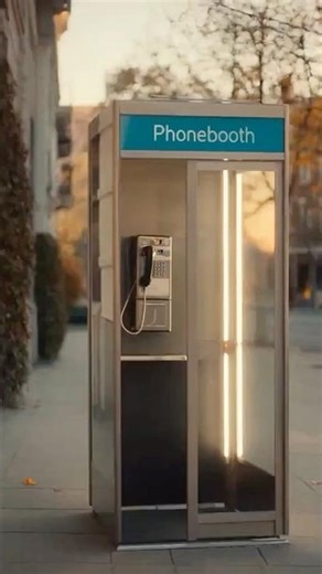 PhoneBooth™ — The Future of Standing Still While Talking #TechParody #FakeAd #Innovation