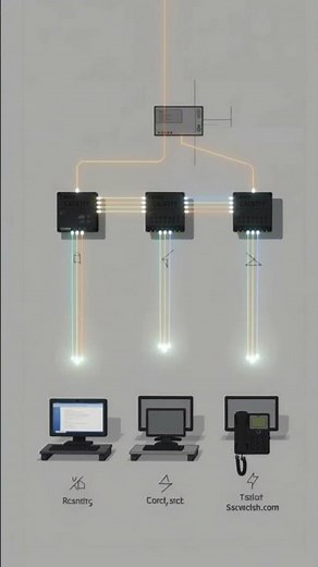 How data actually flows in a Small Office Network Setup! 🌐