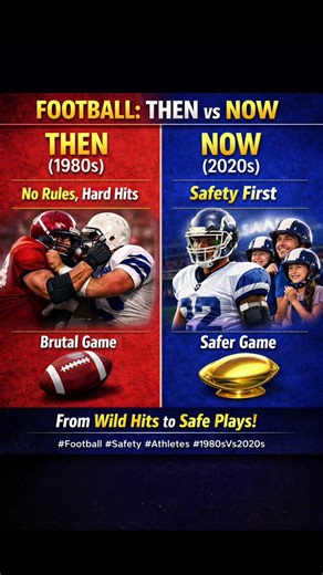 Training Evolution: From Iron to Innovation — #NFL #Football #Training #SportsTech #1980sVs2020s