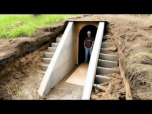How This Family Built A $5000 Underground Shelter From Scratch | Full DIY Process