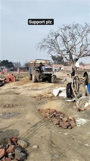 tractor fas gaya bhai logo ! jcb ne tractor ko nikala! #tractor #jcb #construction