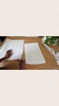 Simplicity s9953 top: cutting the pattern