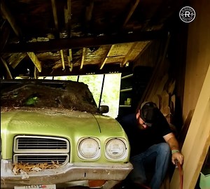 Forgotten Muscle Car Rescued From Collapsing Barn | Restored