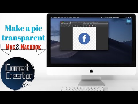 How to make a photo background transparent on Mac, Easy!