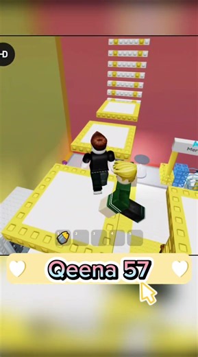 Climbing the tower of confusion #roblox #qeena