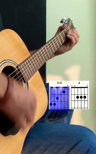chords to play ‚Proud Mary‘ CCR #guitarchords #acousticguitar #guitarcover