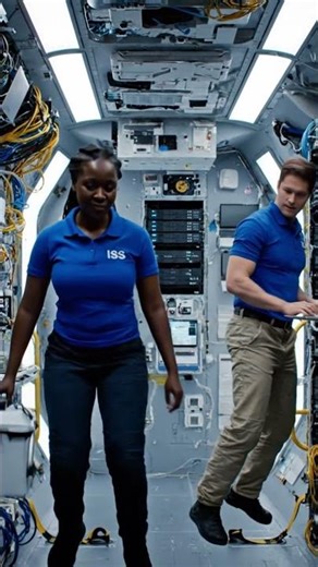 How Do Astronauts Float in Space? 🛰️🌌 #ZeroGravity #AstronautLife