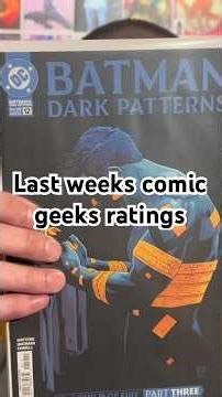 Last weeks comics. My rating vs comic geeks #comics #comicbooks #shorts