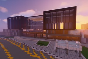 Students bring U of T Mississauga campus to life in Minecraft's 3D world