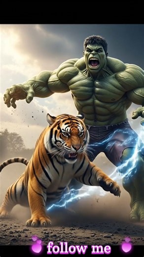 “Hulk vs Tiger – Zoo Scene in 4K Cinematic!”