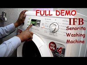 IFB 6.5 kg Fully Automatic Front Loading Washing Machine Full Demo | Senorita Aqua VX, White |