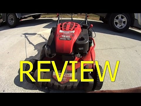 HONEST REVIEW - Troy Bilt TB360 Lawn Mower - OVER 400 LAWNS SERVICES