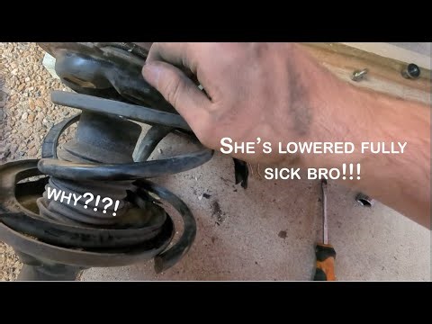 1994 Ford Probe Restoration Project Part 1: Cut Springs and leaky coolant.