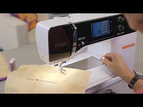 Sewing tutorial: decorative stitches on the B 535, B 540, B 570 QE and B 590 (video tutorial)