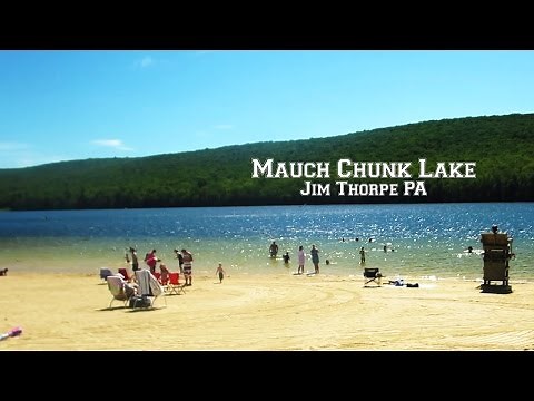 MAUCH CHUNK LAKE - BEACH EXPERIENCE!