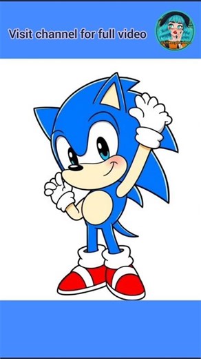 easy sonic drawing #drawing #shorts #viral