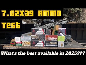 What's The Best 7.62x39 Ammo? Testing 14 Different Loadings