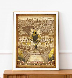 Georgia Tech Yellow Jackets Print: Bobby Dodd Stadium Art - Etsy