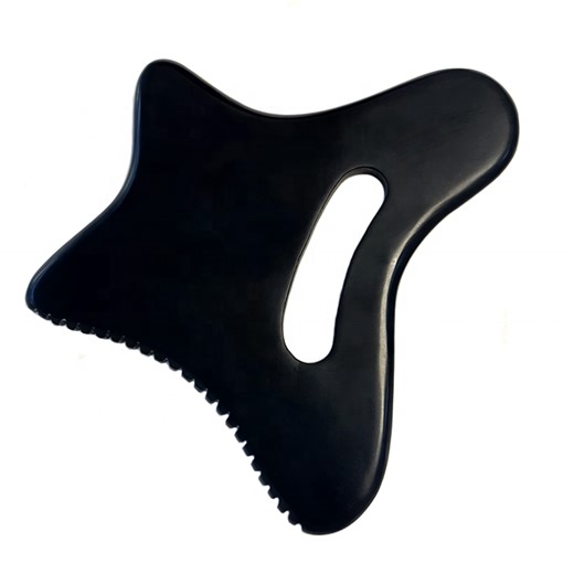 Body Sculpting Tool Bian Stone Gua Sha Board Lymphatic Drainage Bian Stone Guasha Body Muscle Massager for Neck Arms and Leg